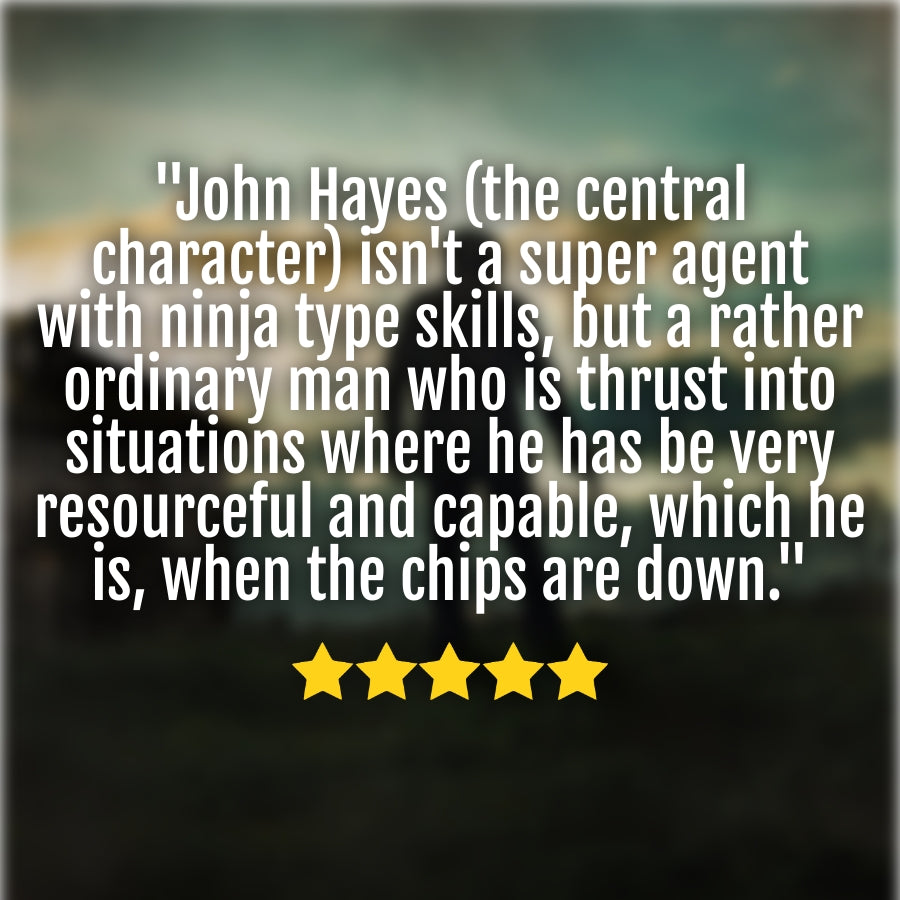 Mark david abbott john hayes thriller series review quote